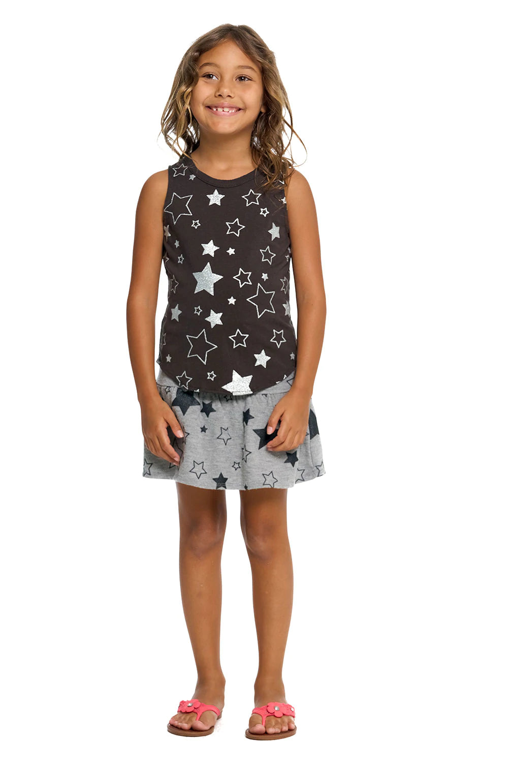 Glitter Stars Vintage Jersey Muscle Shirts