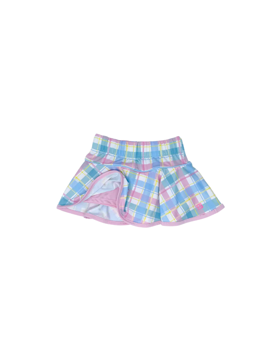 Quinn Skirt | Spring Plaid