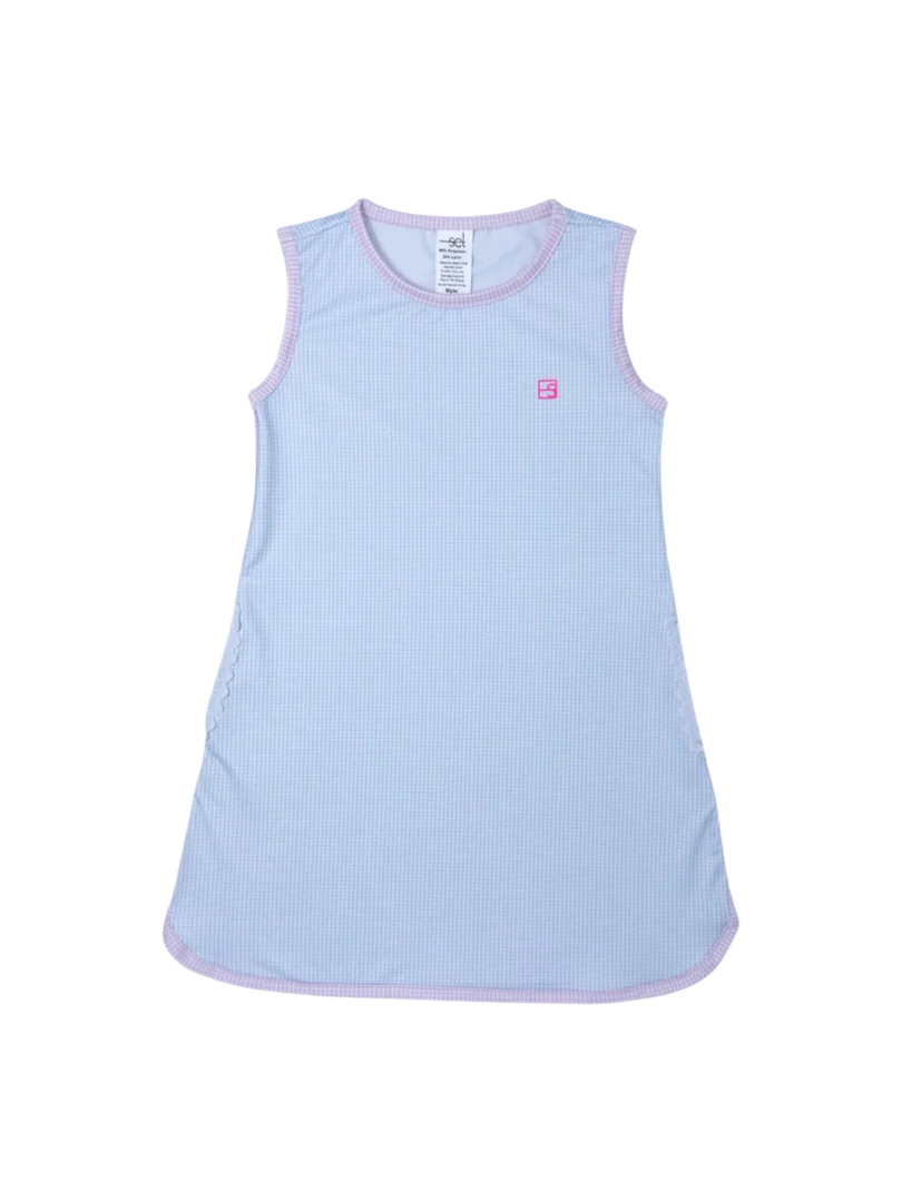 Tinsley Tennis Dress | Blue and Pink