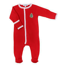 Nutcracker Holiday Embroidery Embroidered Collared Boy Footie