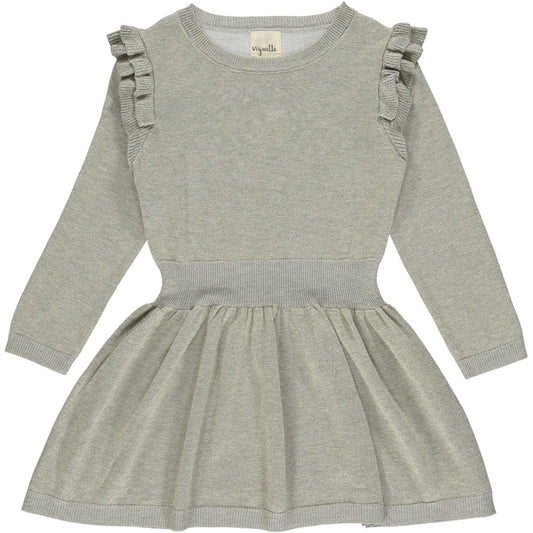 Carrie Dress Heathered Gray