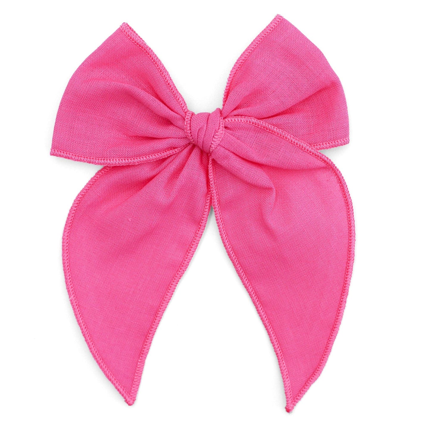 Little Stocking Co. - Party Girl Bow - Hot Pink