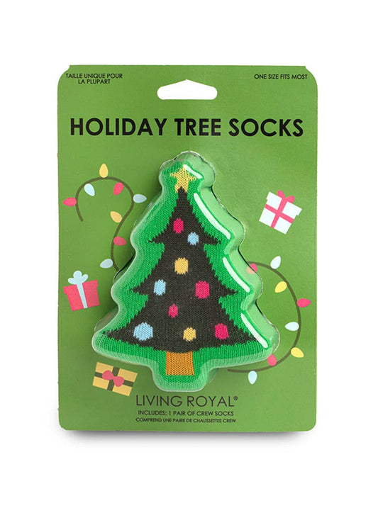 Holiday Tree 3D Socks