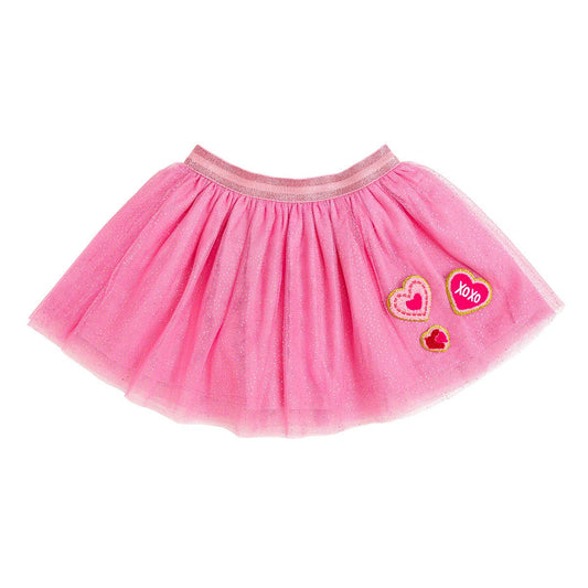 Heart Patch Valentine's Day Tutu