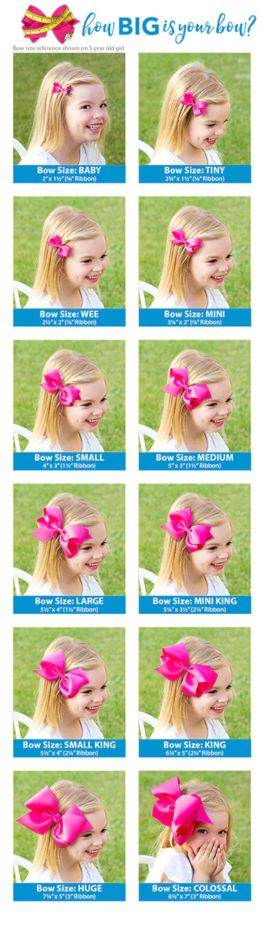 Classic Grosgrain Hair Bow | Small