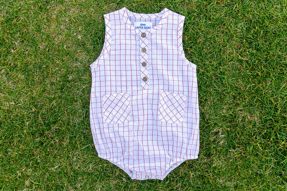 Chapman Bubble Red Grid