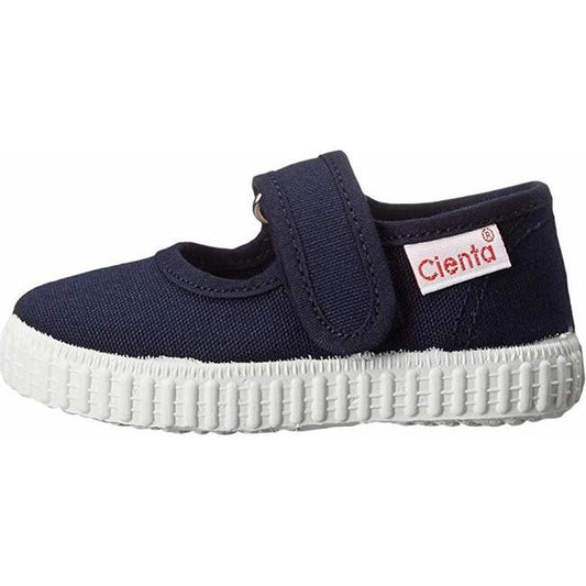 Canvas Mary Jane - Navy