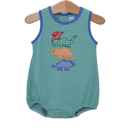 Dinosaur Applique Bubble