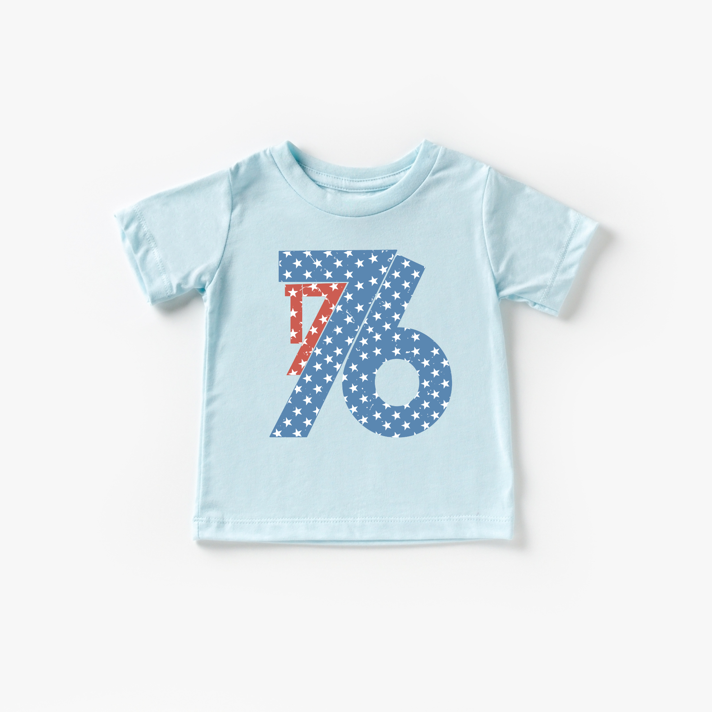 1776 Patriotic Shirt | Ice Blue