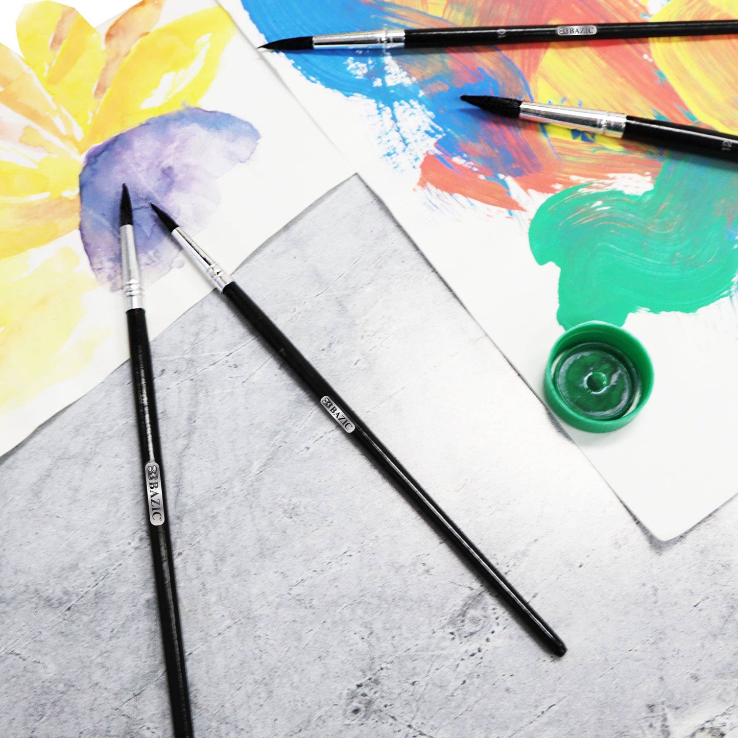 Paint Brush Round Natural Hair