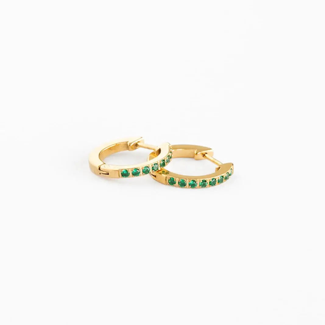 Gem Hoop: Gold