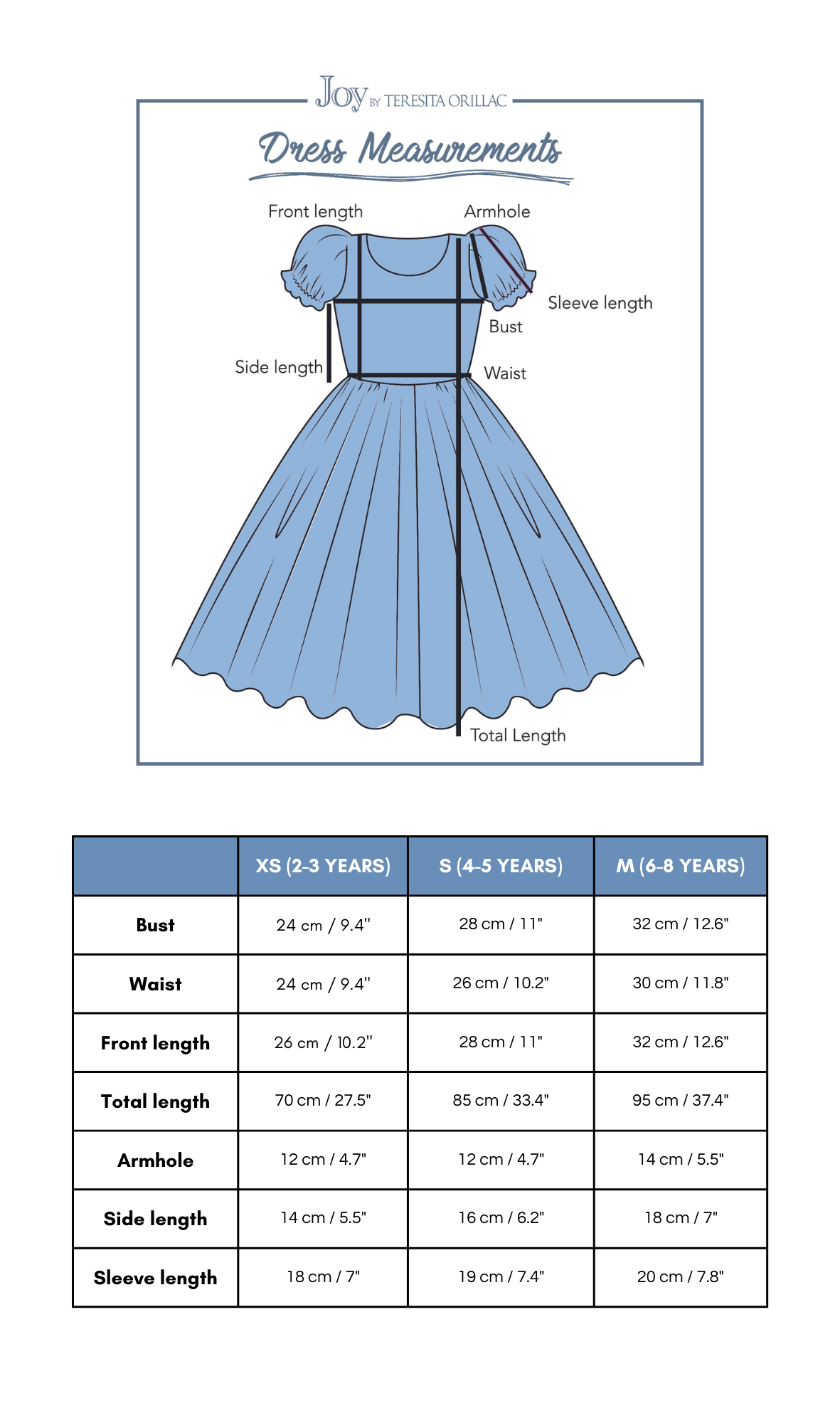 Joy Costumes by Teresita Orillac - The Snowflake Queen Costume Dress: XS (2-3years)