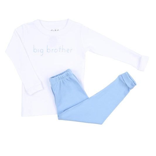 Big Brother Embroidered Long Pajama