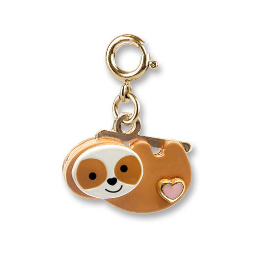 Gold Sloth Charm