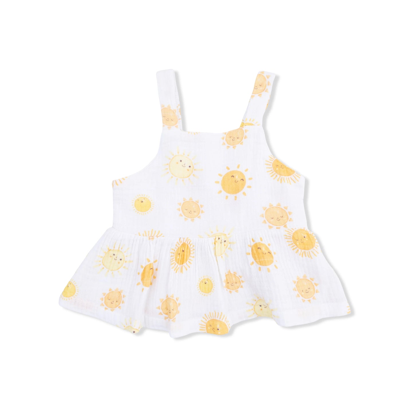 Peplum Tank with Wide Leg Pant | Happy Suns