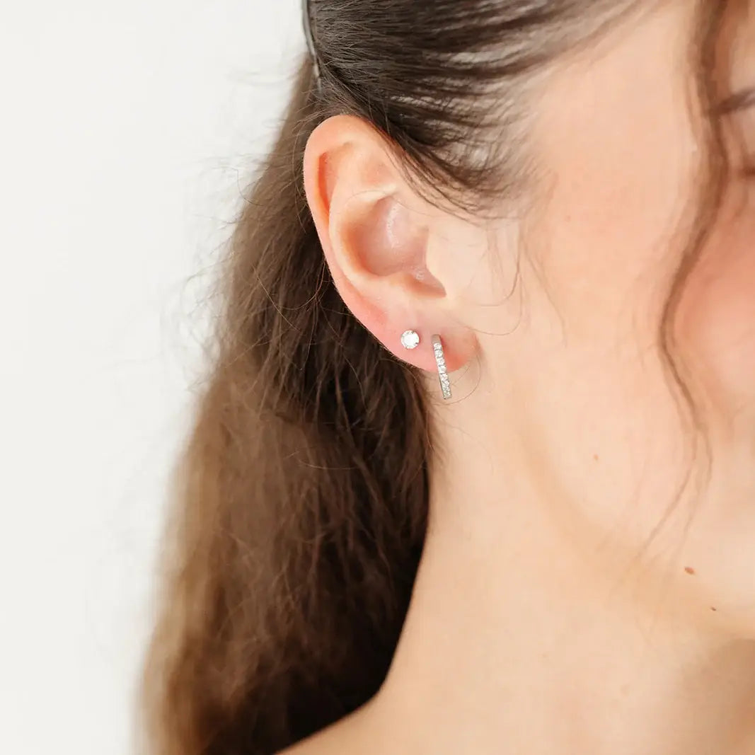 Gem Hoop: Gold