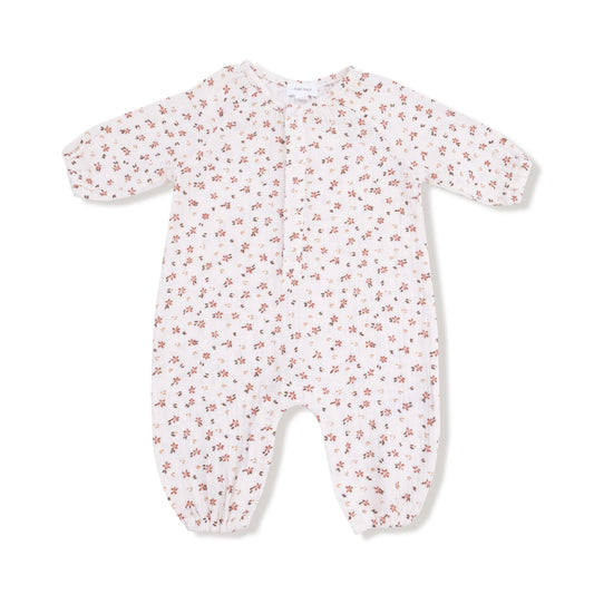 Muslin Peasant Romper | Carrie Floral
