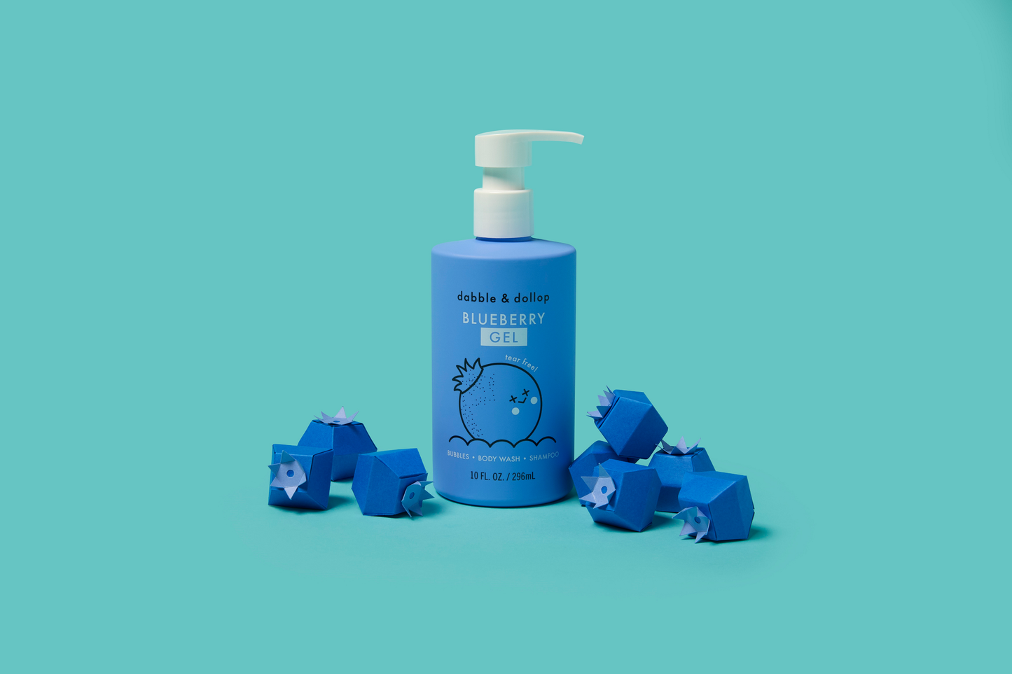 Tear-Free Shampoo, Body Wash, & Bubbles | Blueberry