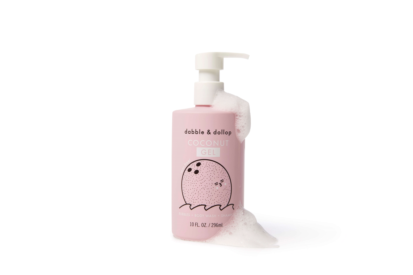 Dabble & Dollop - Tear-Free Coconut Shampoo & Body Wash