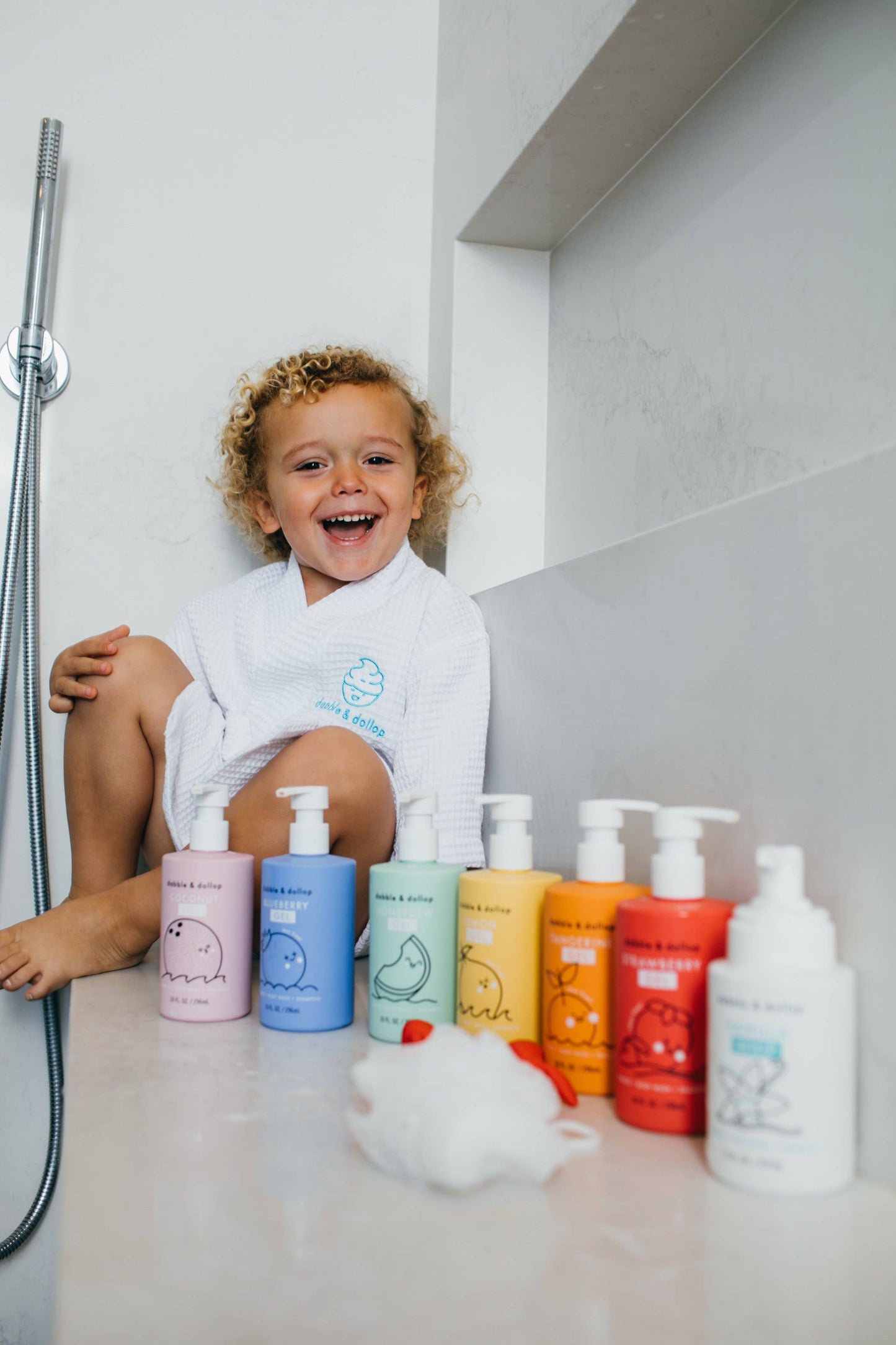 Tear-Free Shampoo, Body Wash, & Bubbles | Blueberry