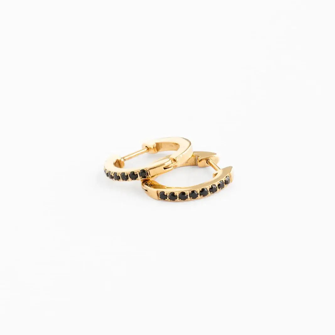 Gem Hoop: Gold