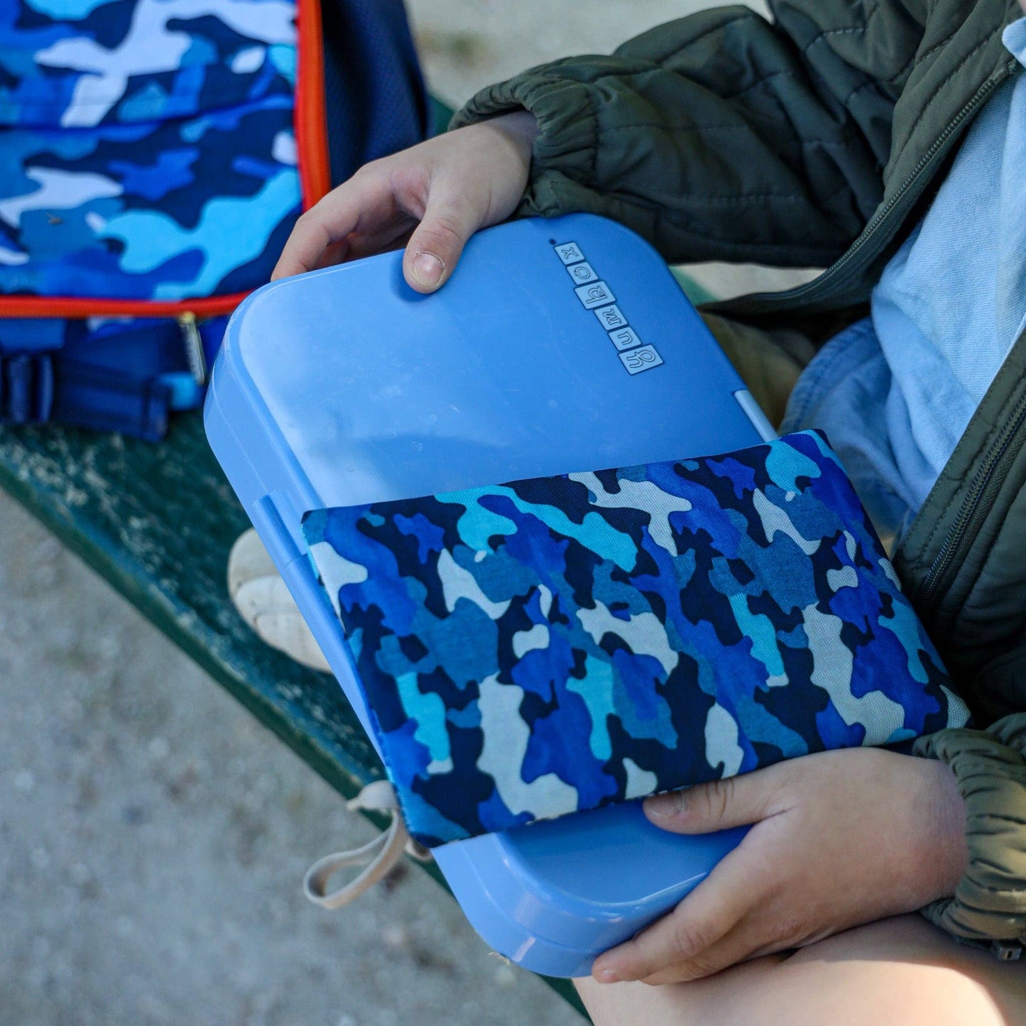 Gel Ice Packs in Fabric Sleeves 2-Pack | Sharks & Camouflage