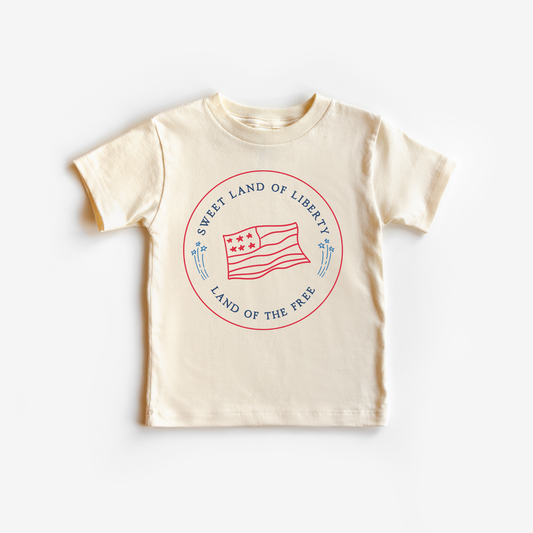 Sweet Land of Liberty Shirt | Natural