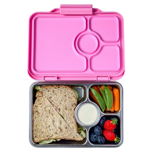 Yumbox Prêt – Leakproof Stainless Steel Bento | Versailles Pink