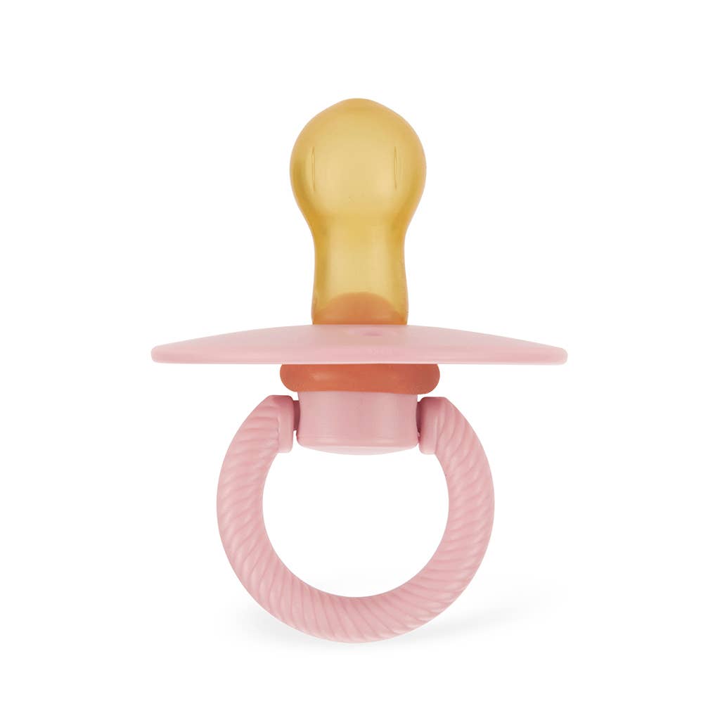 Itzy Soother™ Natural Rubber Paci Sets - Blossom + Rosewood