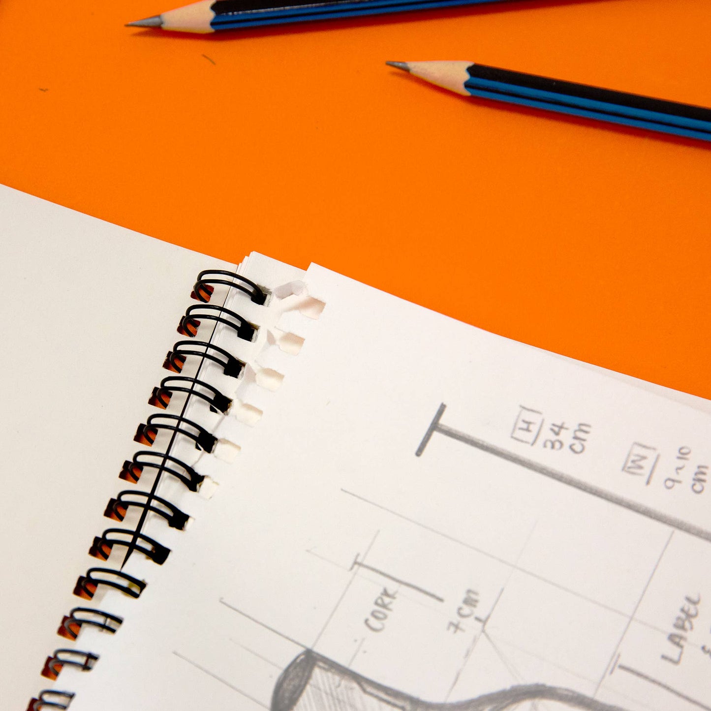 Sketch Pad Top Bound Spiral 6"X 8"