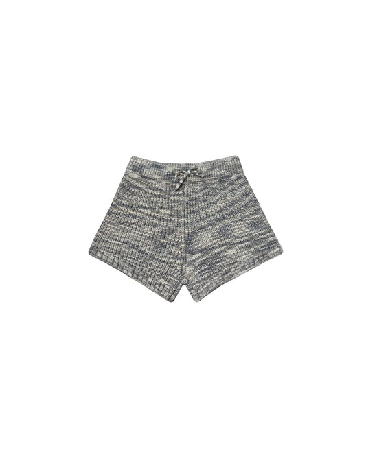 Knit Shorts | Heathered Slate