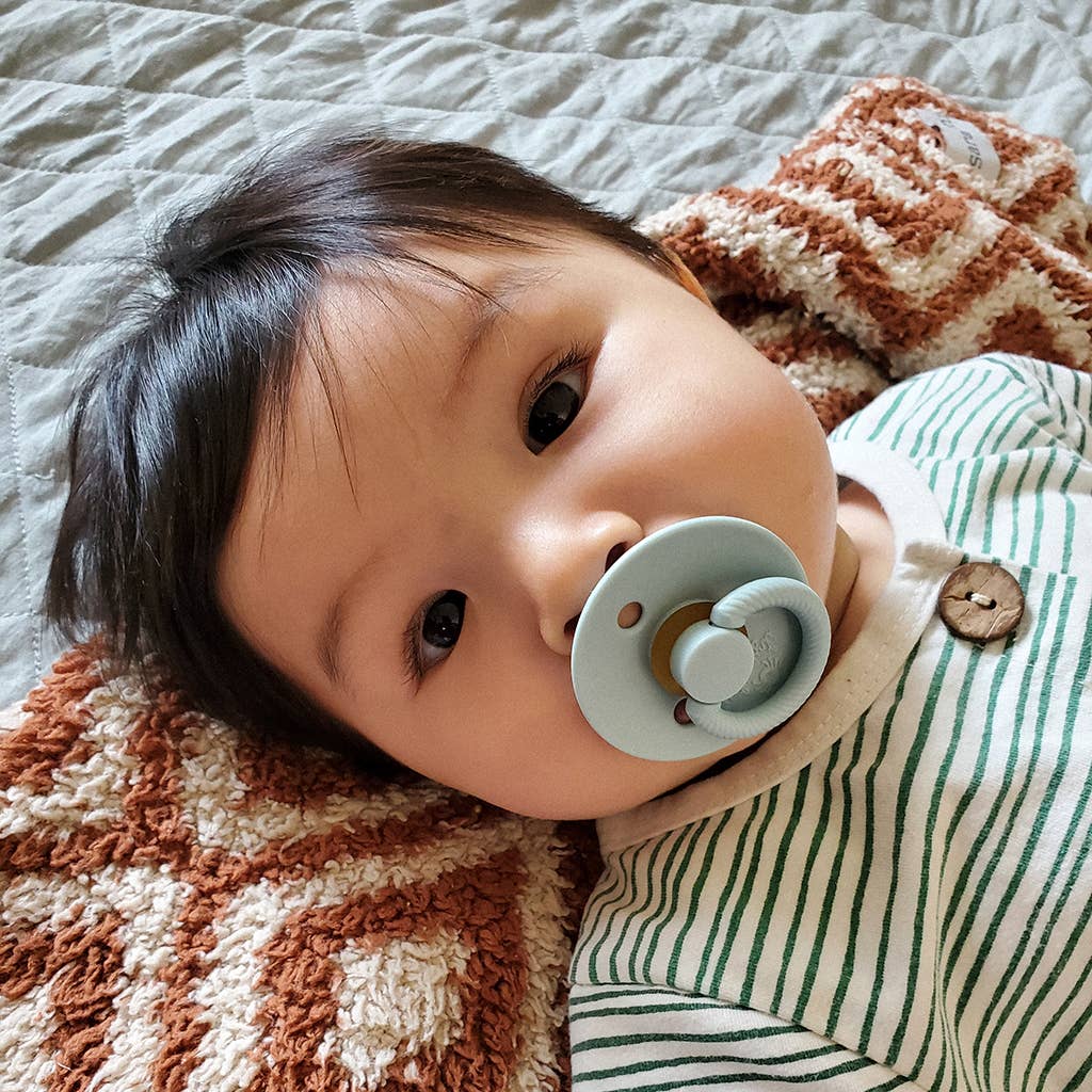 Itzy Soother™ Natural Rubber Paci Sets - Blossom + Rosewood