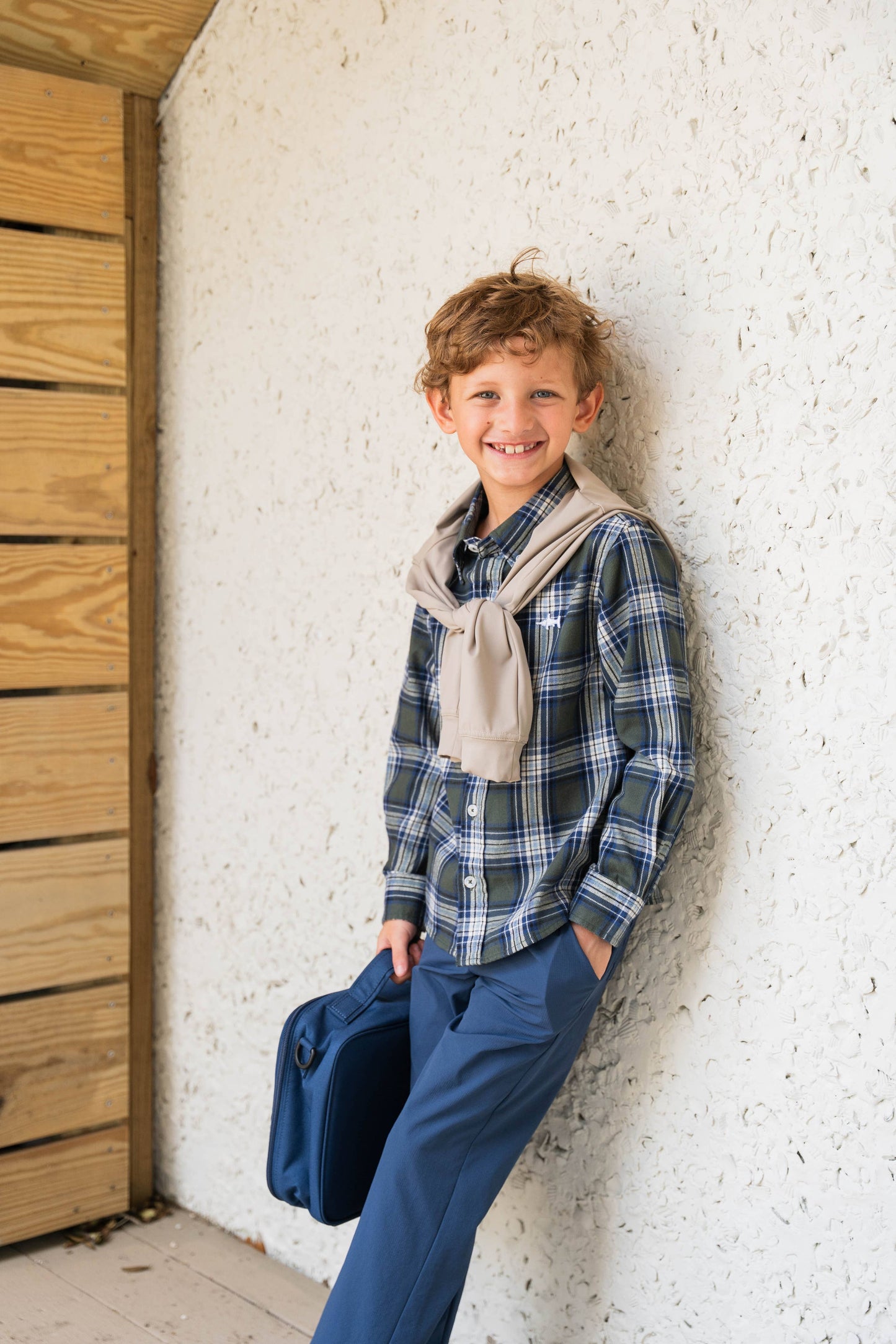 Folly Island Flannel Green | Green