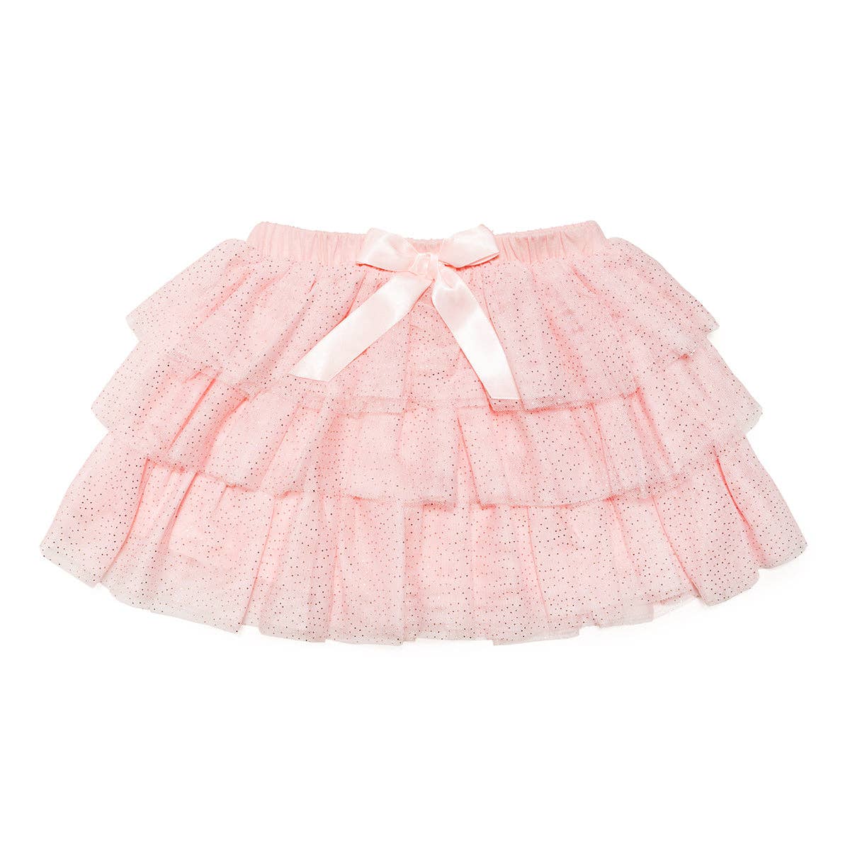 Sweet Wink - Ballet Bow Tiered Tutu - Kids Dress Up Skirt - Coquette: 4-6Y