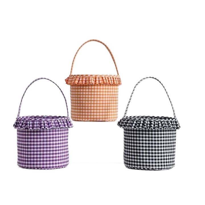 Basket Tote | Black RUFFLE