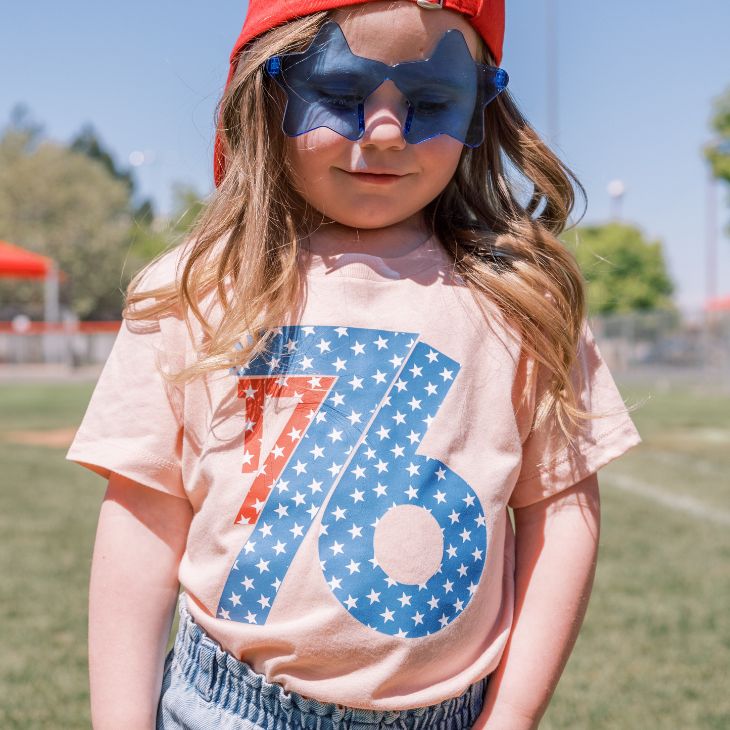 1776 Patriotic Shirt | Ice Blue