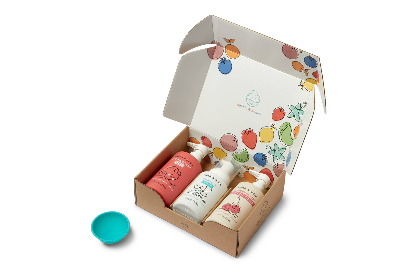 Cherry Berry Bath Gift Set (incl. mixing bowl)