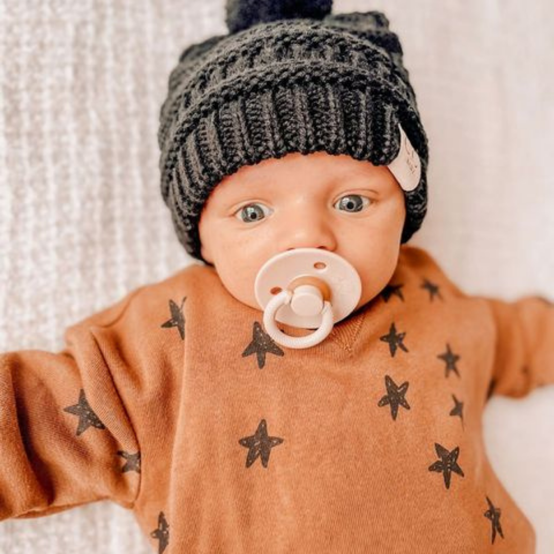 Itzy Soother™ Natural Rubber Paci Sets - Blossom + Rosewood
