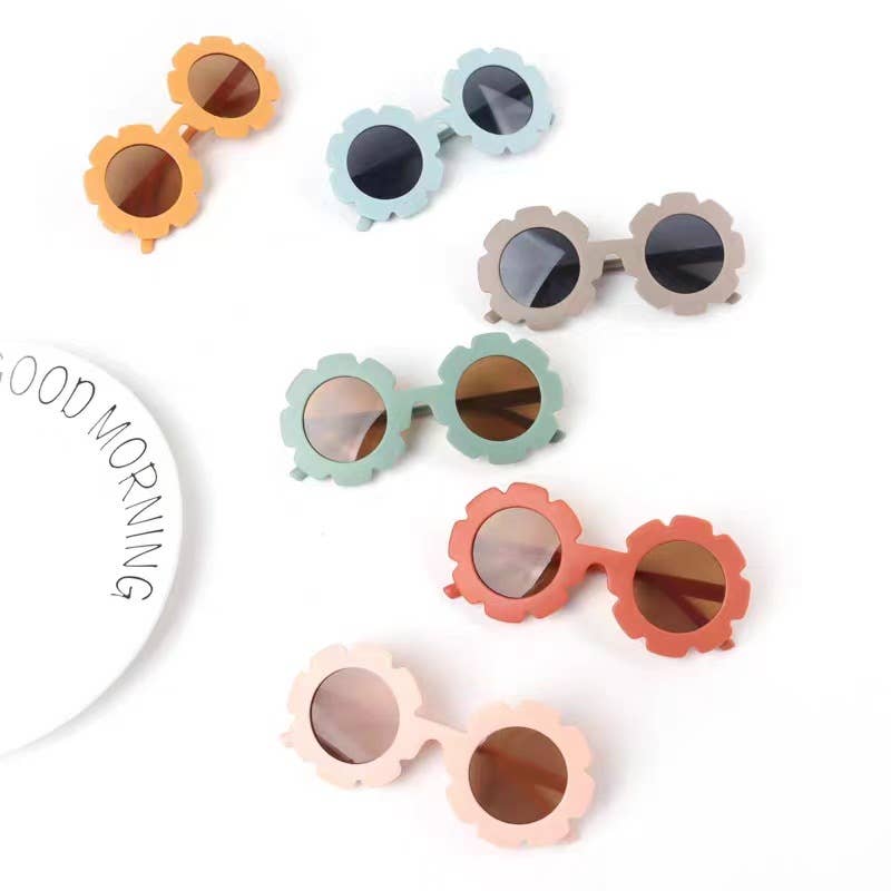 Kids Flower Sunglasses | Pink