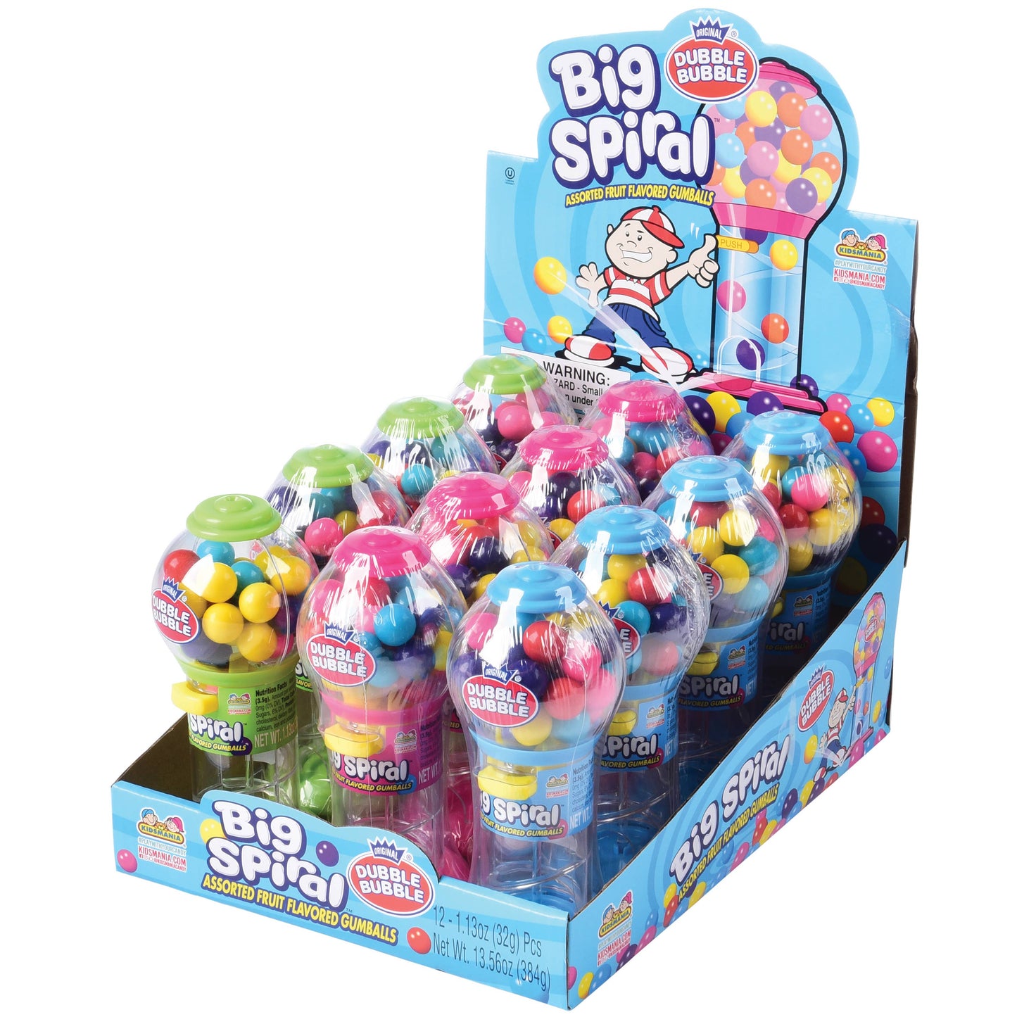 Double Bubble Big Spiral Candy