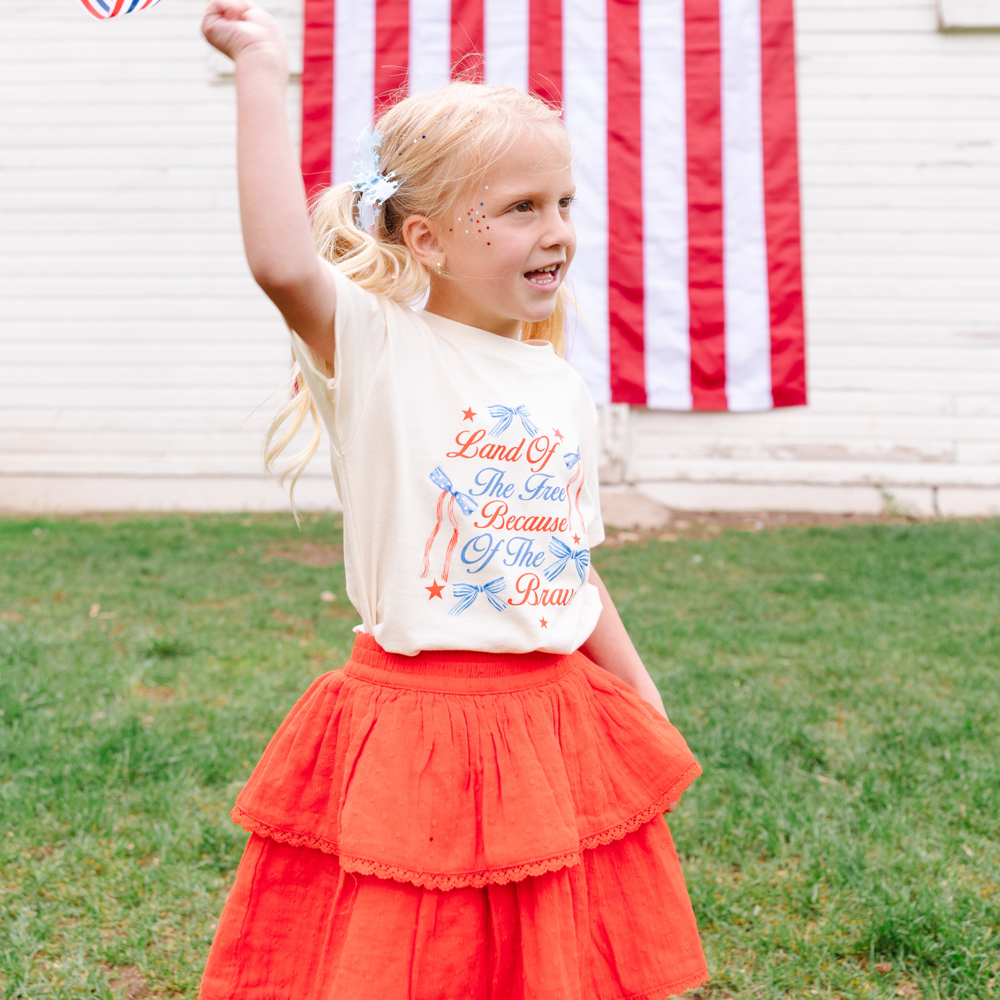 Land of the Free Shirt | Natural