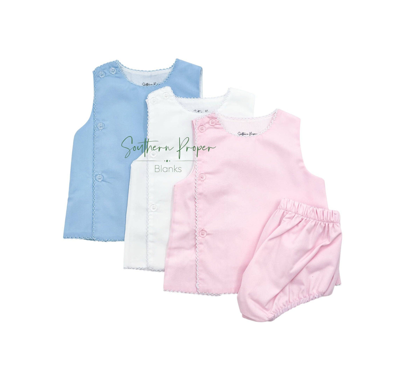 Diaper Set 2pcs | Blue