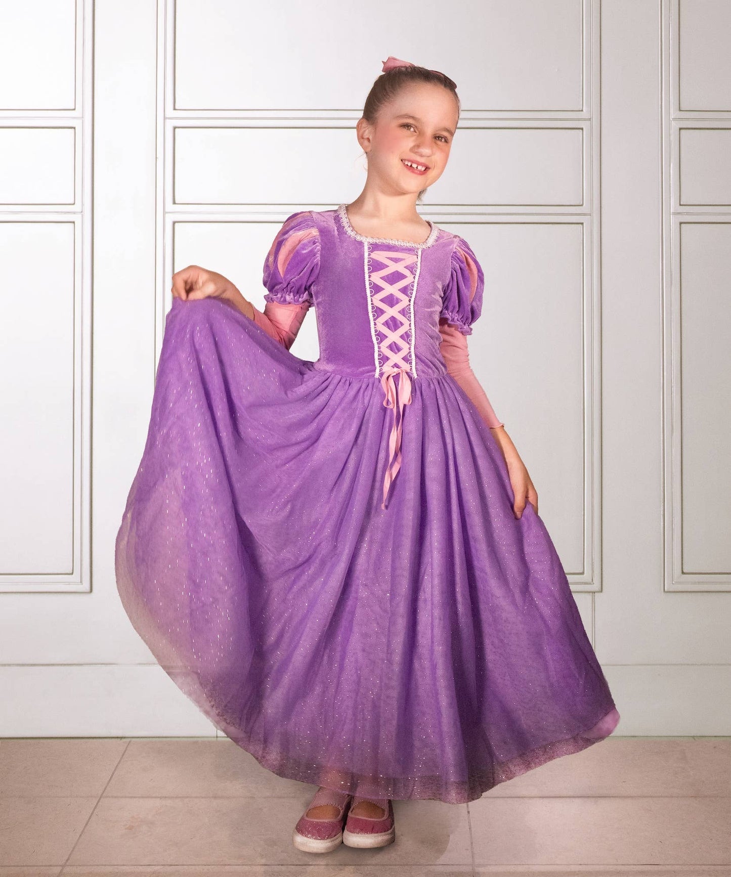 Joy Costumes by Teresita Orillac - The Rapunzel Costume Dress: M (6-8 years)