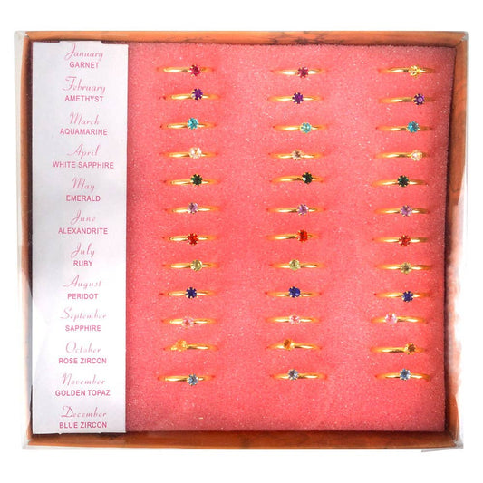 Birthstone Inspired Rings