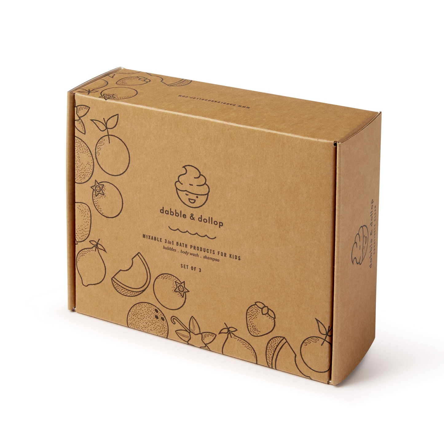 Cherry Berry Bath Gift Set (incl. mixing bowl)