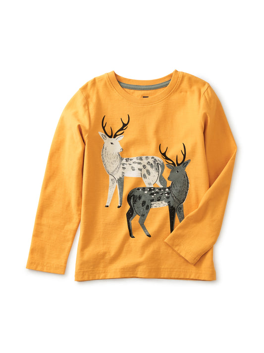 Japanese Deer Graphic Tee