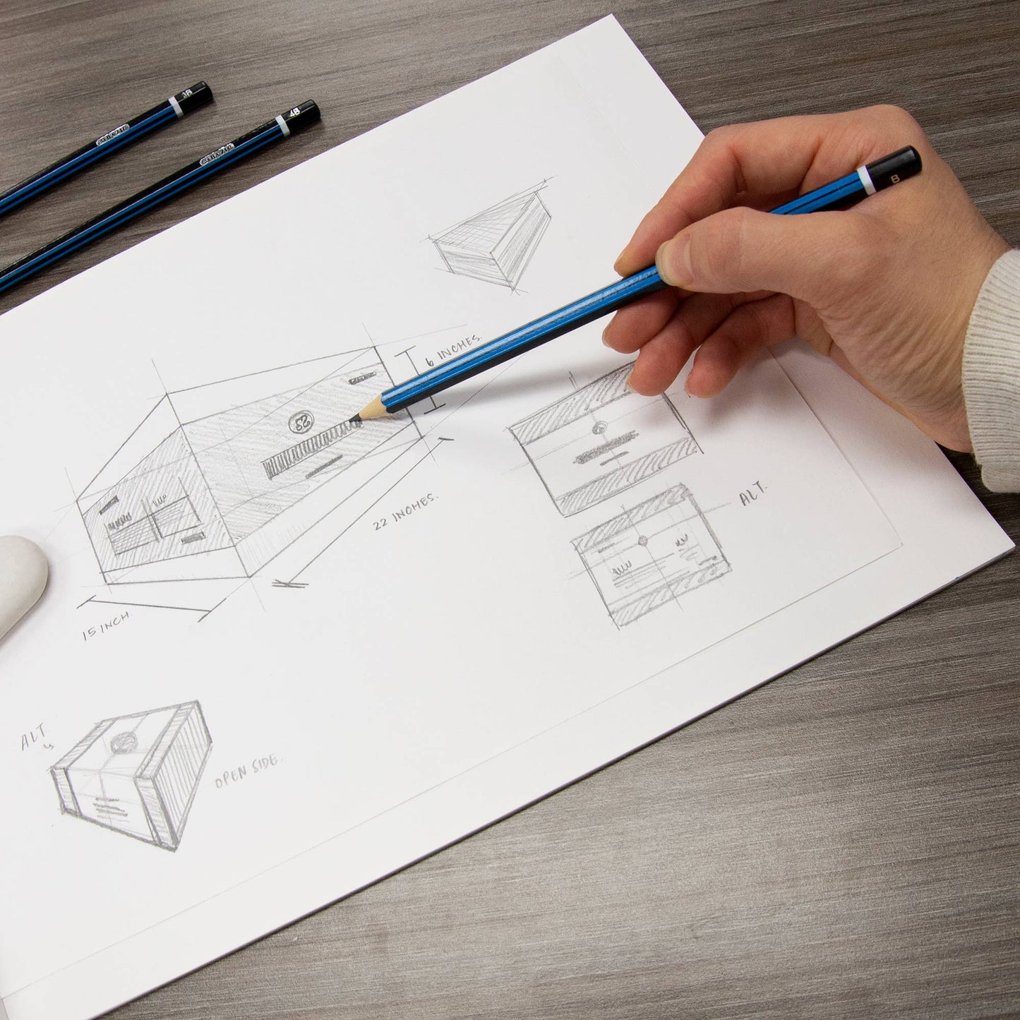 Sketch Pad Top Bound Spiral 6"X 8"