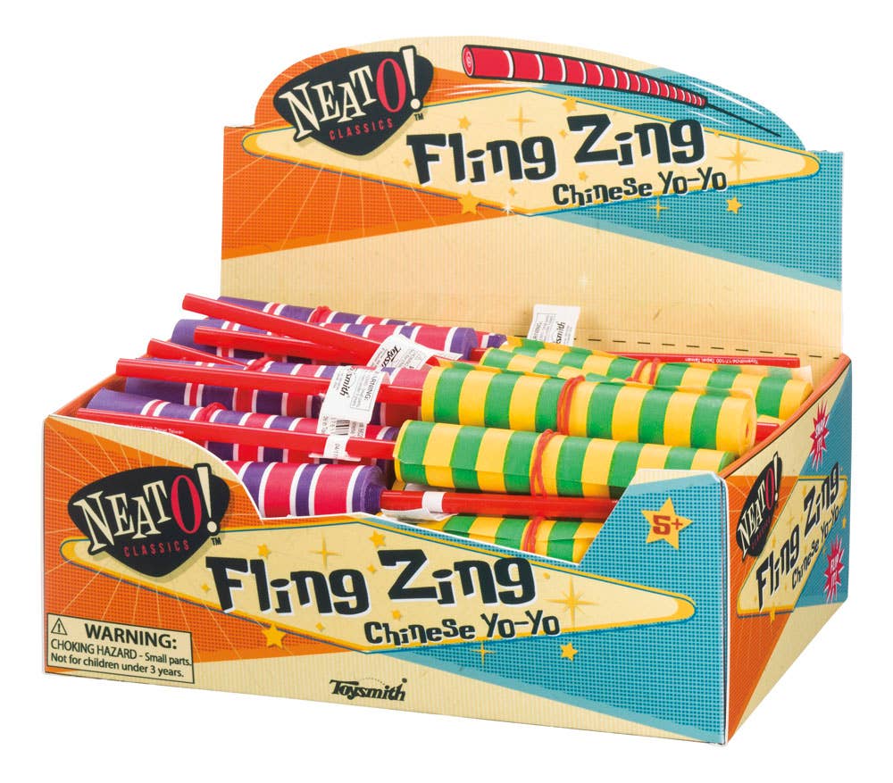 Neato! Fling Zing, Stick Yo-Yo- Retro Classic