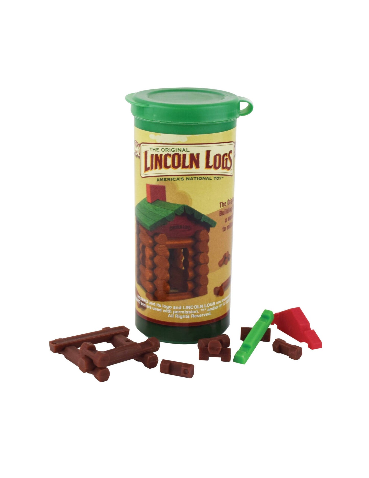 World's Smallest Lincoln Logs Playset