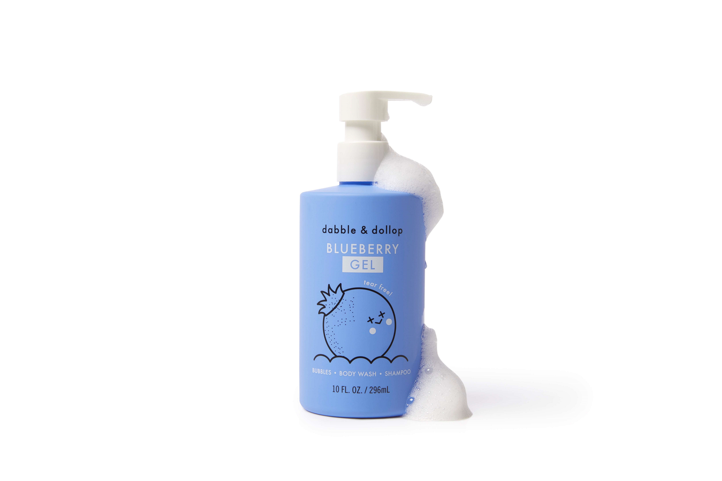 Tear-Free Shampoo, Body Wash, & Bubbles | Blueberry